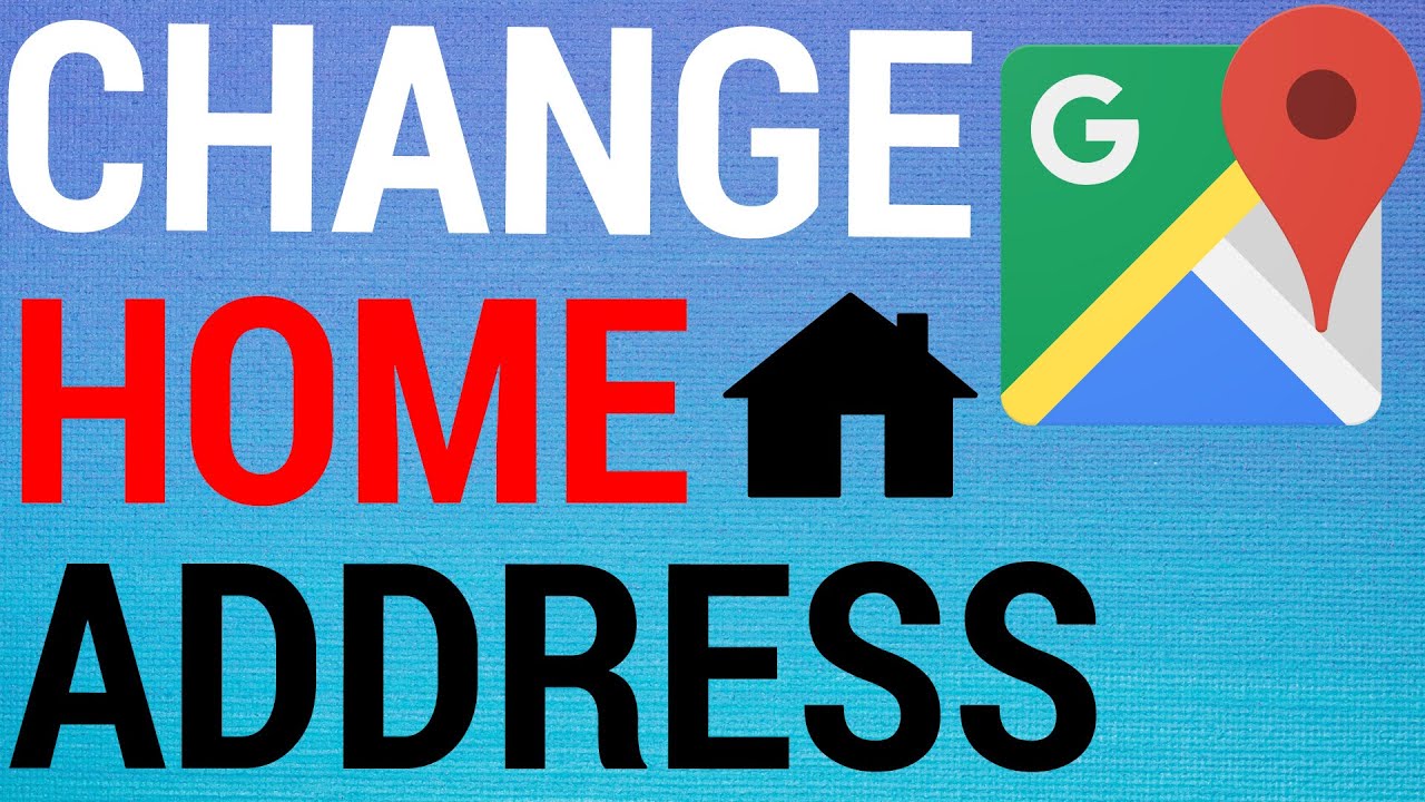 How To Change Home & Work Address on Google Maps App - YouTube