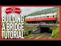 How to build a peco ss32 occupational bridge kit  model railway tutorial