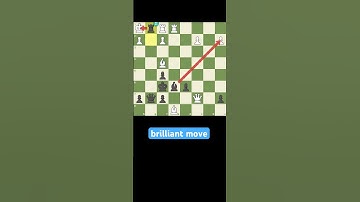 Brilliant move #chess