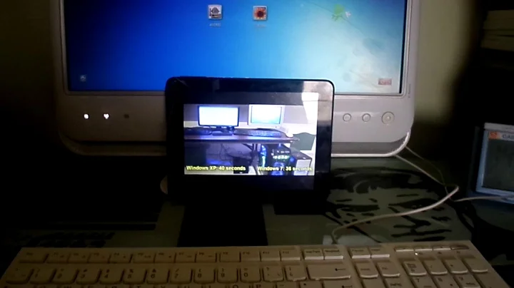 Windows XP Vs Windows 7 Vs Windows 7 (Beta) Boot Up And Shutdown Test