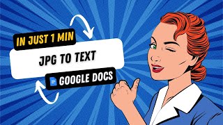 Google Docs Tutorial: How to Convert JPG to Text in Google Docs - Convert Image to Text