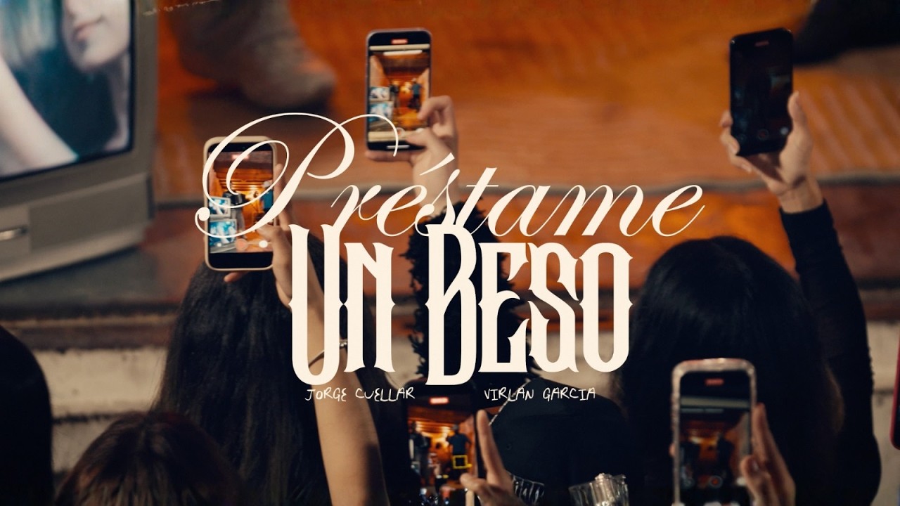 Jorge Cuellar, Virlán García - préstame un beso (Lyric Visualizer)