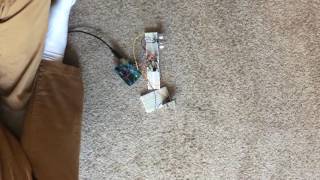 Blind spot sensor made from arduino