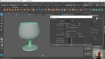 3D Modeling - Lab 5: NURBS to Polygons - NURBS Surface Creation Window