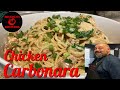 The ultimate chicken carbonara recipe loaded with flavor and so easy to make