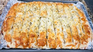 Cheese Bread Recipe| Cheesy Bread | Italian Cheese Bread|Copycat Little Caesars Italian Cheese Bread