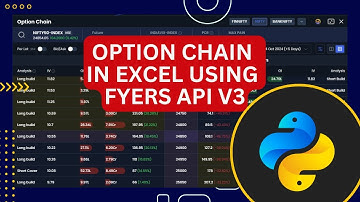 Option Chain using Fyers API V3