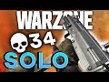 SO CLOSE TO ANOTHER WORLD RECORD! (SOLO) 34 KILLS WARZONE |  Call of Duty: Warzone Highlights