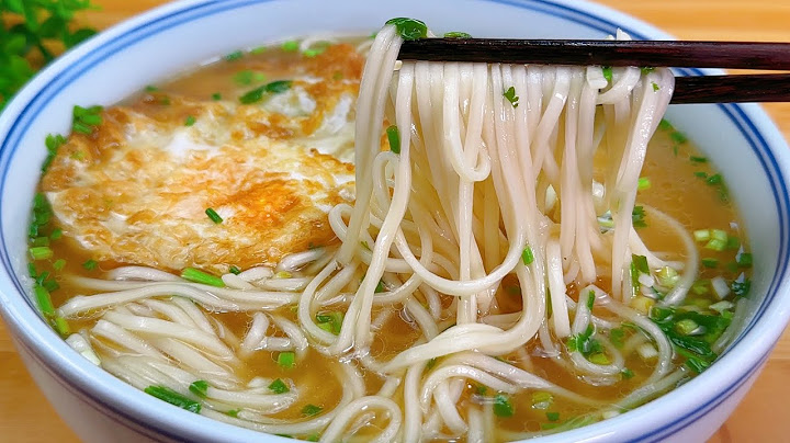 清湯麵最簡單的做法，幾分鐘出鍋，湯鮮美味，勁道爽滑，天天吃都不會膩， Noodle Soup Recipe，#清湯麵料理，#清湯麵食譜，#清湯麵最好吃的做法，#清湯麵做法教程，#清湯麵怎麼調汁調料配方 - 天天要聞