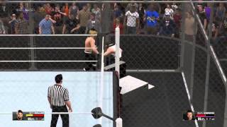 WWE 2K15 PS4 Bray Wyatt  vs Dean Ambrose TLC