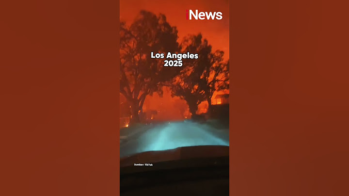 Penampakan  Los Angeles Sebelum dan Setelah Kebakaran Dahsyat