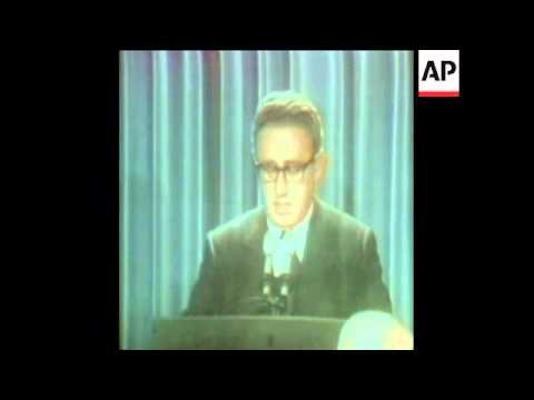 SYND 16/12/72 HENRY KISSINGER PRESS CONFERENCE ON PEACE IN VIETNAM