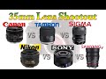 Six Lens MEGA SHOOTOUT!!  Which is the best 35mm budget prime on a Sony E-mount camera?