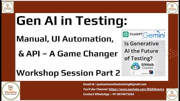 AI in Software Testing: How Gen AI is Transforming Manual & UI Automation!
