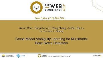 Cross-Modal Ambiguity Learning for Multimodal Fake News Detection