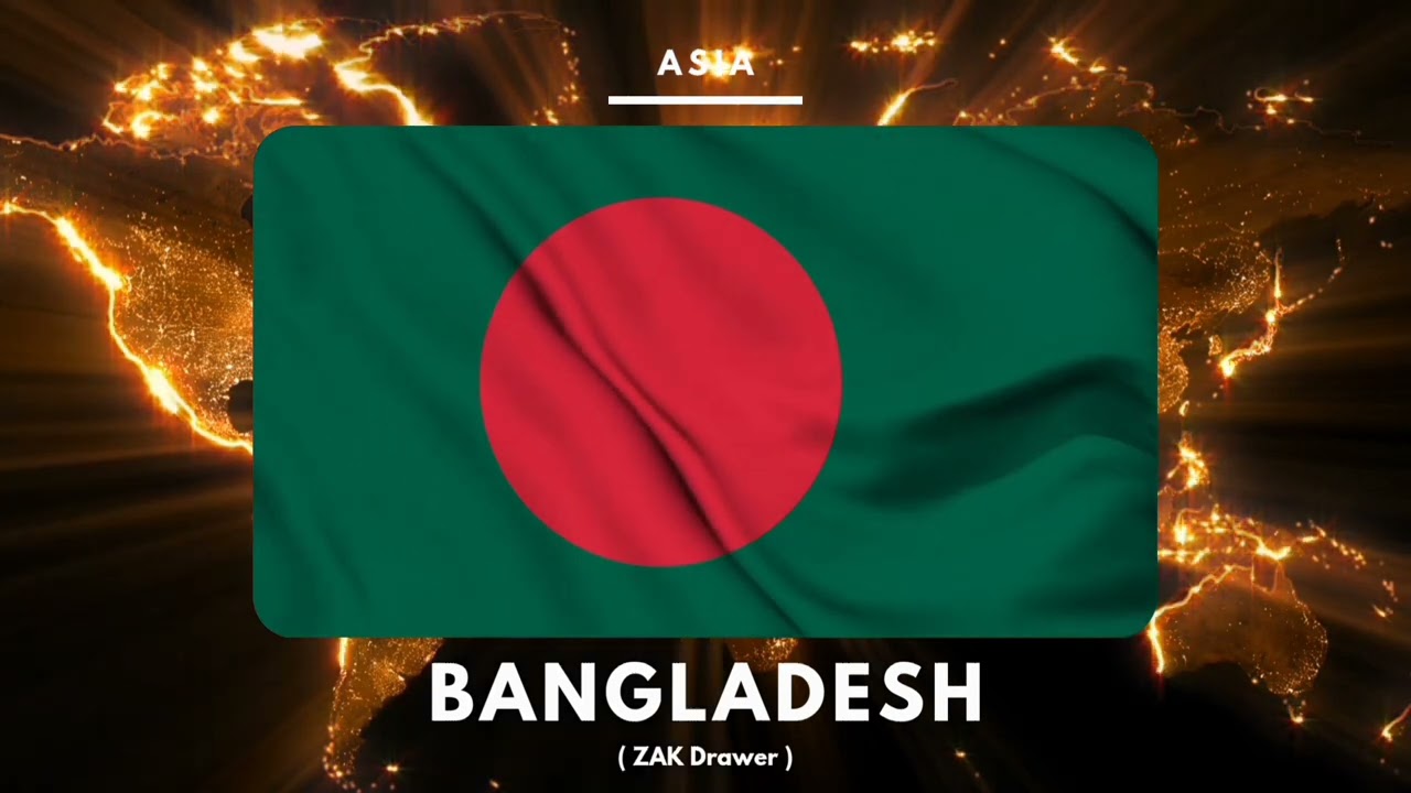 Tahukah Kamu? Inilah Arti dan Makna Bendera Bangladesh Menurut AI