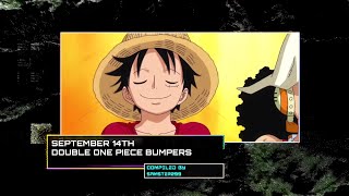 Toonami - September 14, 2024 Double One Piece Bumpers