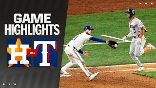 Astros vs. Rangers Game Highlights (4\/6\/24) | MLB Highlights