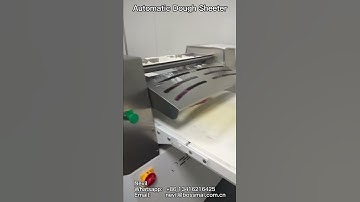 Automatic Dough Sheeter