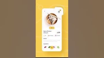 Food App Conceptual Design | UI/UX design | design inspiration #uiux #appui