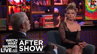 Ariana Madix's Black Lace Dress on Watch What Happens Live