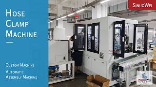 Full Automatic Assembly Machine for hose clamp Update