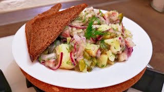 ВКУСНЕЙШИЙ салат с селёдкой 