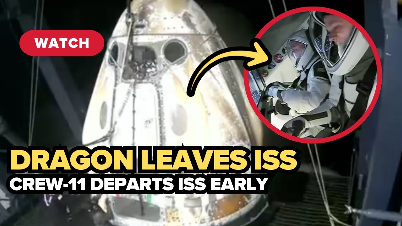 WATCH: SpaceX Dragon splashes down near San Diego; NASA: Crew-11 returned early for medical reason