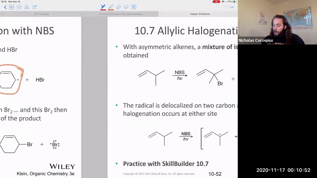 Ch 10 Allylic Halogenation