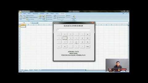 TUTORIAL Membuat Kalkulator Ilmiah Sederhana dengan Menggunakan VBA di Microsoft Excel dengan mudah