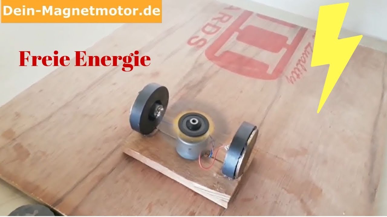 Magnetmotor selber bauen - Freie Energie