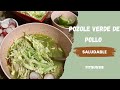 Pozole verde de pollo saludable! Perfecto para bajar de peso