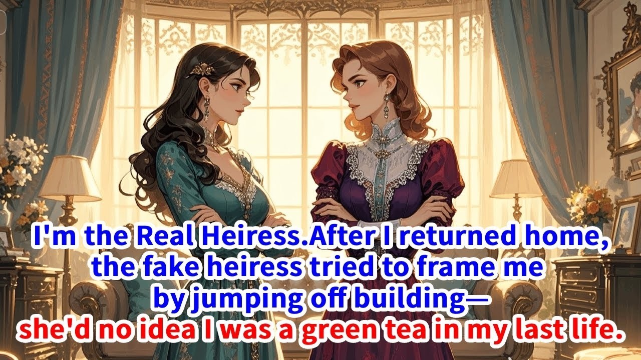 The fake heiress tried to frame me by jumping off building—she’d no idea I was green tea last life.
