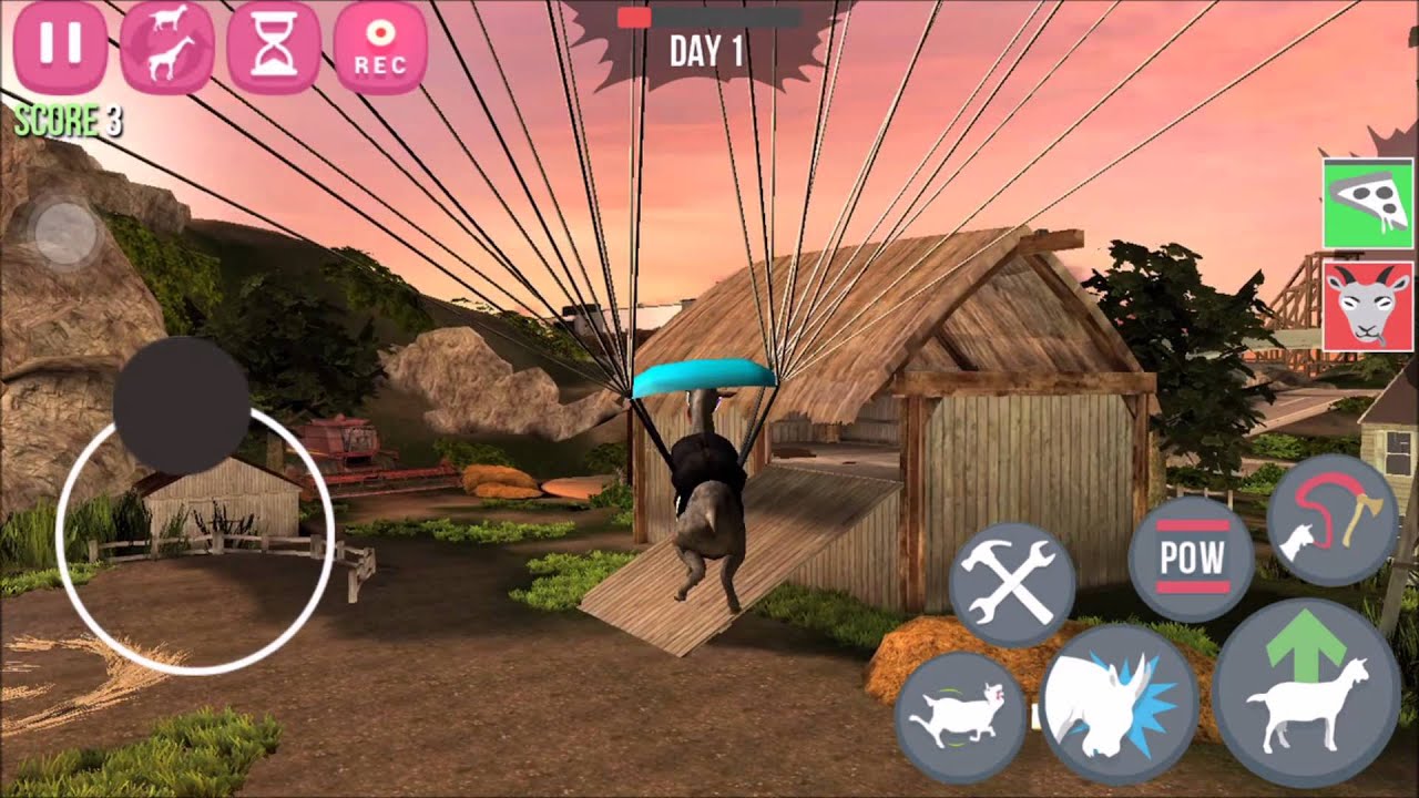 goat simulator: goatZ -how to get sky goat ios android 