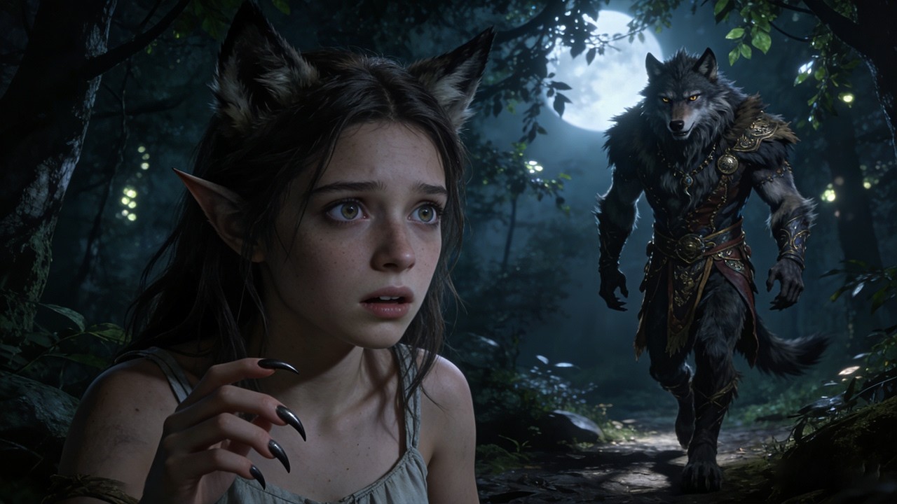 平凡少女突變狼人，入學狼族學院邂逅霸道阿爾法王子，一見傾心展開禁忌之戀！-《My Moonlit Alpha Prince》