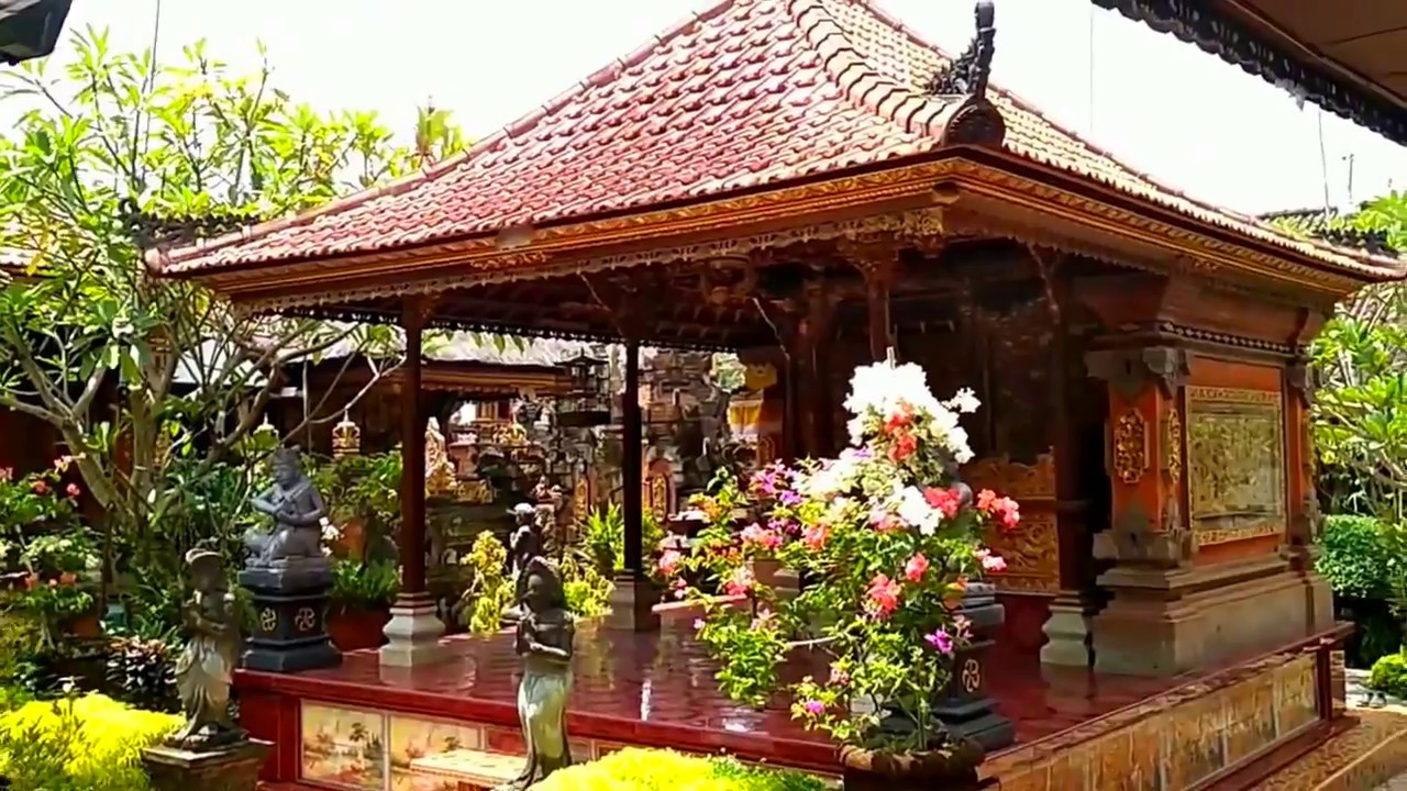 Real Traditional Balinese House Best Interior Design Honeymoon Place Ubud Bali