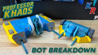 Professor Khaos: A Beetleweight Combat Robot Breakdown (3lb) 
