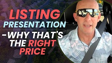 LISTING PRESENTATION: WHY THAT