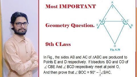 Lines and Angles (9th class) NCERT Example 8 | page no. 106 | Most Important question of geometry.