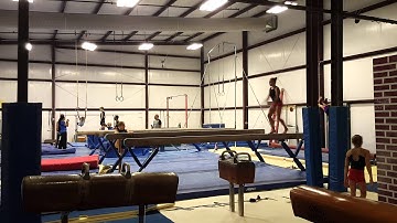 Sydney Laird ring leap- switch 1/2 beam