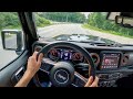 2020 Jeep Gladiator Mojave Street Drive - POV Test Drive by Tedward (Binaural Audio)