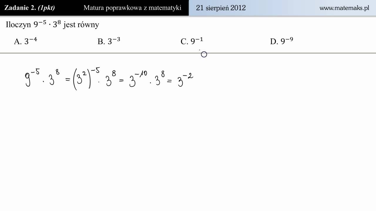Matura Z Matematyki 2012 Poziom Podstawowy