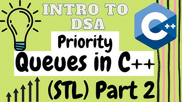 STL Priority Queues in C++ | Min Heap | Data Structures