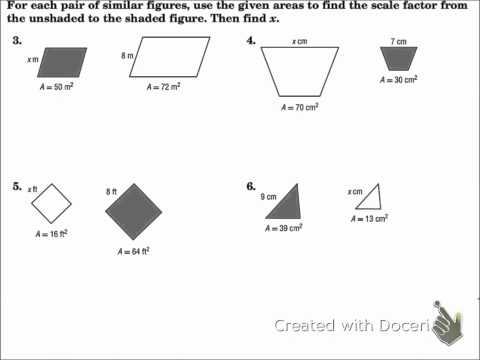 Geometry 11.5 Areas of Similar Figures