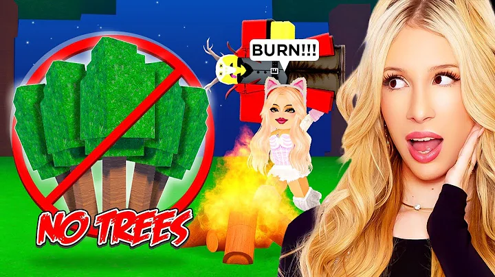 SURVIVING WITHOUT CHOPPING TREES in 99 NIGHTS IN THE FOREST… W/ @RussoBloxy