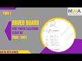 | PART 1 | Q1-26 | AKUEB CLASS 12 MATHEMATICS PAPER 2021 | SOLUTIONS