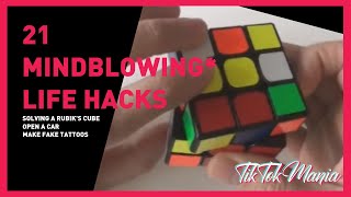 How to solve a rubik's cube in 2 moves and 20 other life hacks.