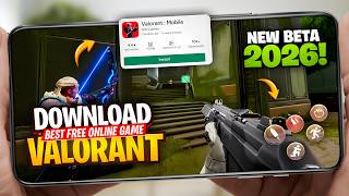 Valorant MOBILE 2026 Global Update | India Release Date | Beta Test Registration | New Beta Gameplay
