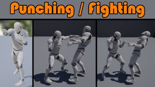 Punching With Random Animations, Damage Dealt, Death And SFX - Unreal Engine 4 Tutorial