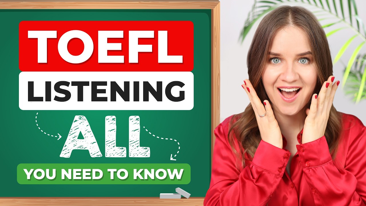 Score 30/30 on TOEFL LISTENING | COMPLETE Strategy GUIDE